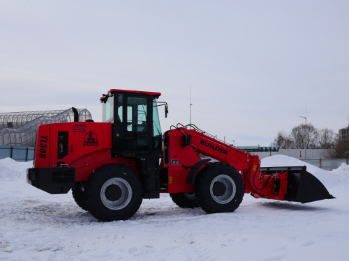 телескопический погрузчик builder tl30s