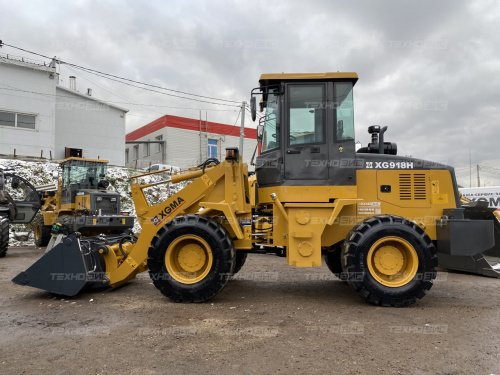 фронтальный погрузчик xgma xg918h