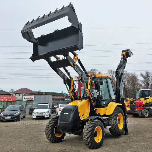 экскаватор-погрузчик 1.2 куба mst m542