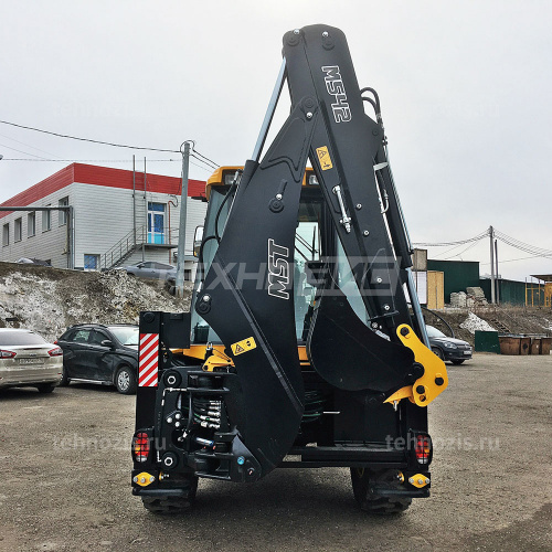 экскаватор-погрузчик 1.2 куба mst m542